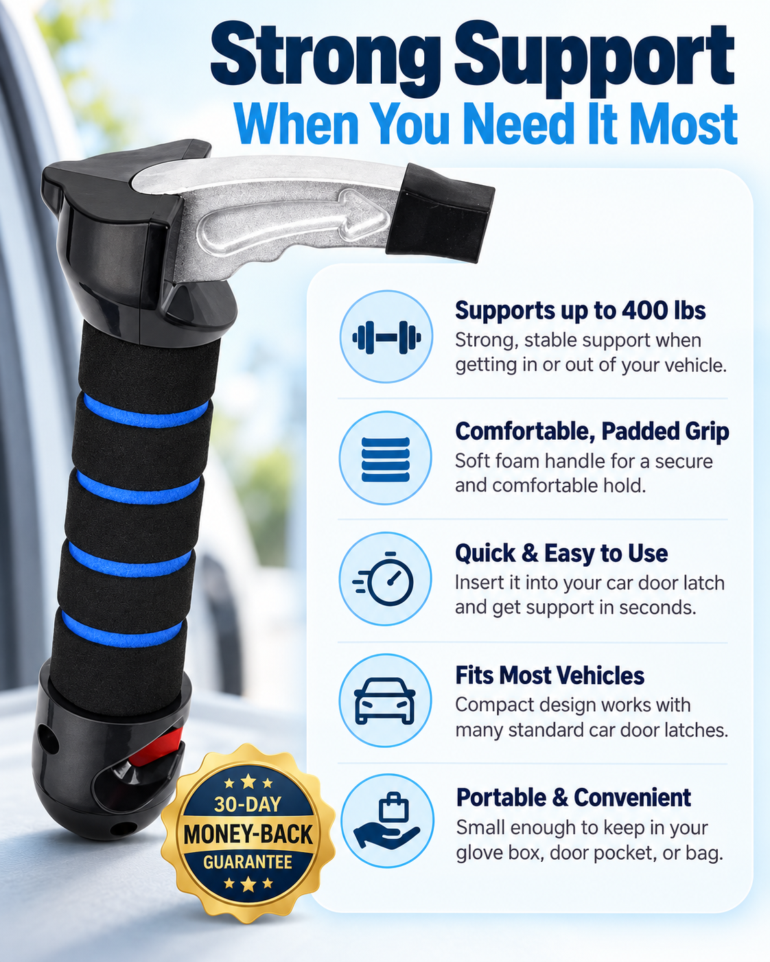 ROVAXO Car Door Handle
