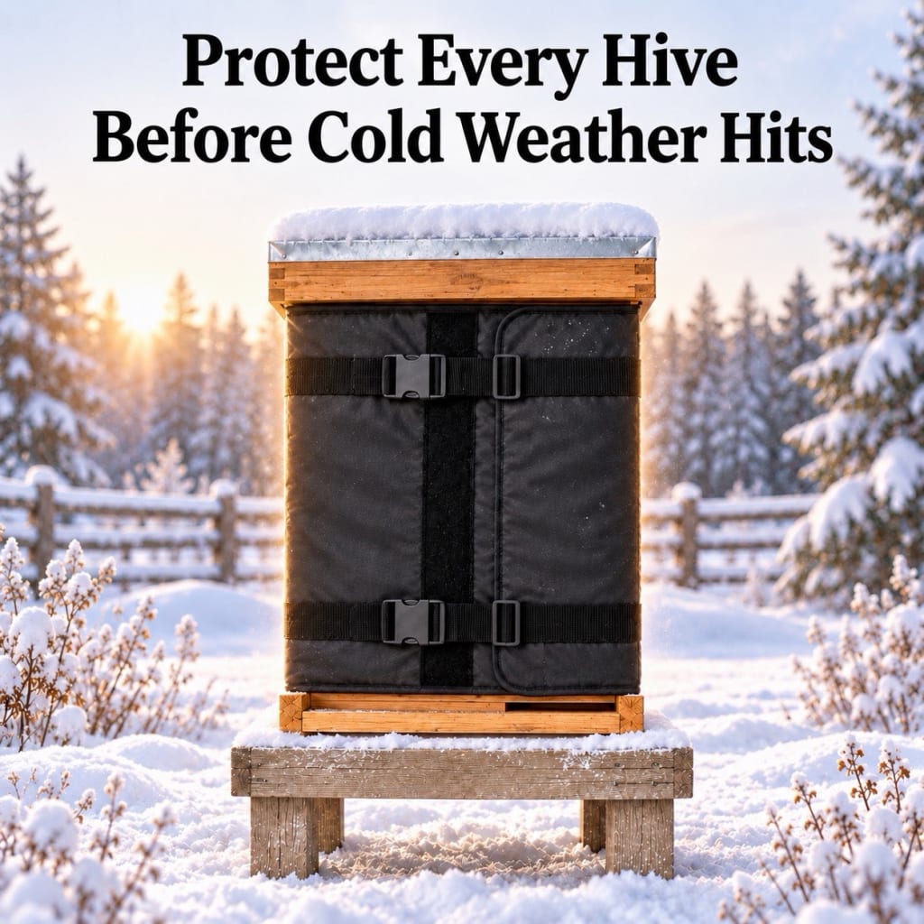 Winter Beehive Insulation Wrap