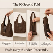Foldable Keychain Tote