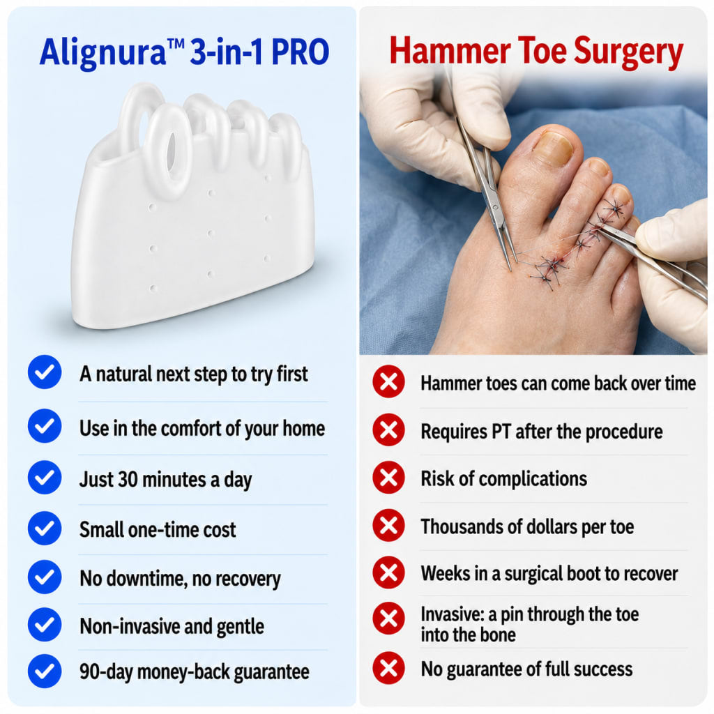 3-in-1 Toe Separator & Straightener Set