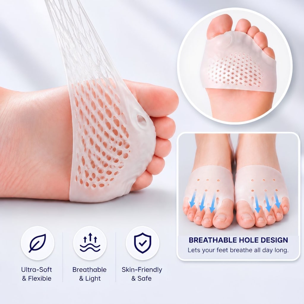 3-in-1 Toe Separator & Straightener Set